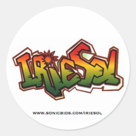 Sticker Irie Sol (Devant)