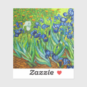 Sticker Iris de Van Gogh