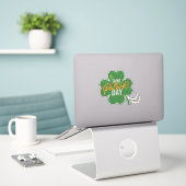 Sticker irlandais drôle (Ordinateur portable sur le bureau)