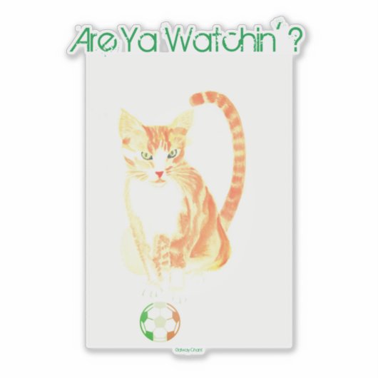 Sticker Irlande (Devant)