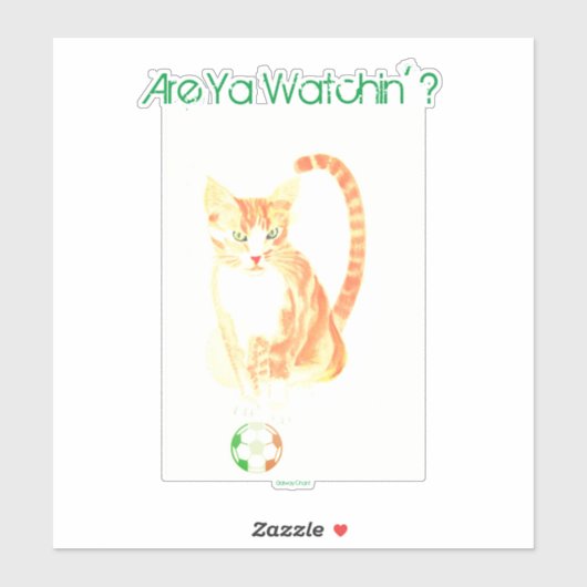 Sticker Irlande (Feuille)