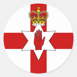Sticker Irlande du Nord, Irlandais, Belfast, Ulste