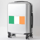 Sticker Irlande National Flag, standard irlandais, bannièr (Sur valise)