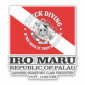 Sticker Iro Maru (meilleures épaves) (Devant)