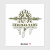 Sticker Iroquois 2 (Feuille)