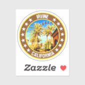 Sticker Irvine (Feuille)