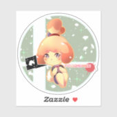 Sticker Isabelle (Feuille)