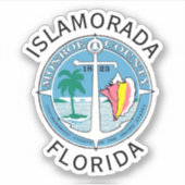 Sticker Islamorada - Florida Keys (Devant)