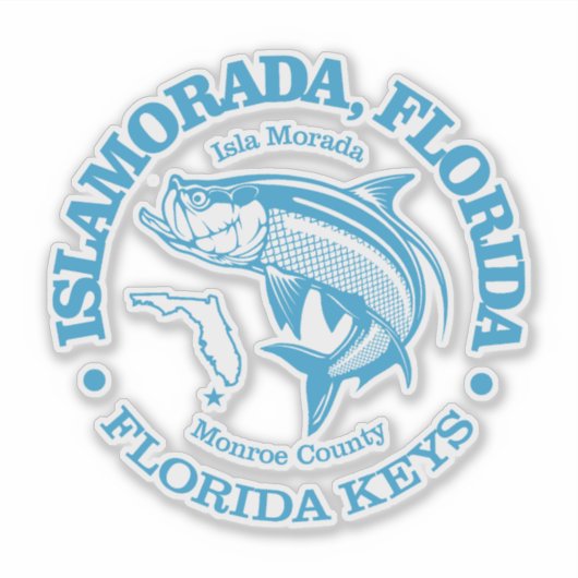 Sticker Islamorada (tarpon) (Devant)
