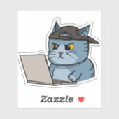 Sticker IT Cat. (Feuille)