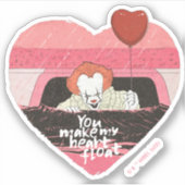 Sticker IT | Pennywise - You Make My Heart Float (Devant)