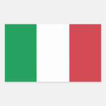 Sticker "Italiaanse vlag".