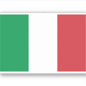 Sticker Italie Drapeau Italien Patriotique (Devant)