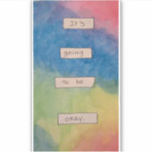 Sticker It's Going to be Okay. (Devant)