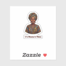 It's Mama's Time - African Queen Heritage Tote Bag