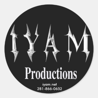 Sticker IYAM Productions
