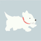 Sticker Izzie Le Westie (Devant)