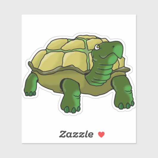 Sticker Ja-Turtle (Feuille)