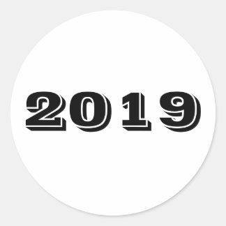 Sticker - Jaar 2019