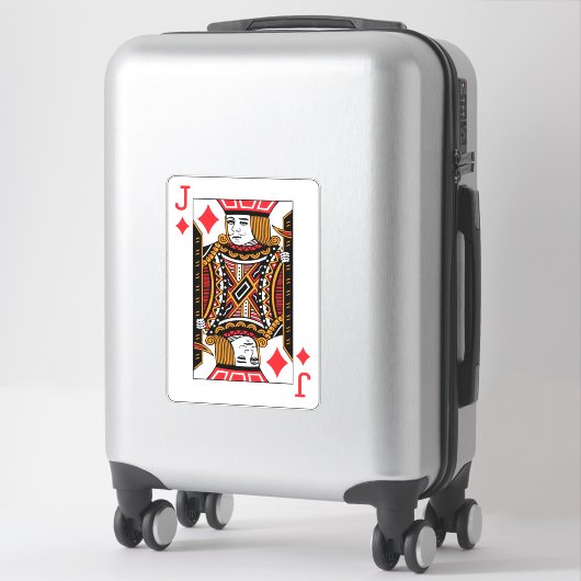 Sticker Jack de diamants (Sur valise)