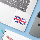 Sticker Jack Pixel Union 8 bits (Ordinateur portable avec iPhone)