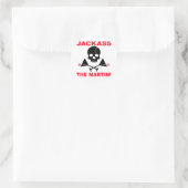 Sticker - JACKASS, De Martini (Tas)