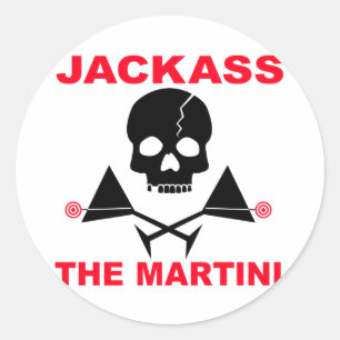 Sticker - JACKASS, De Martini