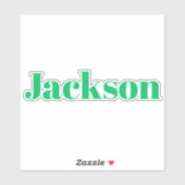 Sticker Jackson (Feuille)