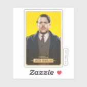 Sticker Jacob Kowalski Character Graphic (Feuille)