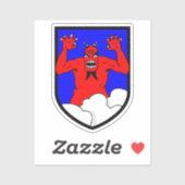 Sticker Jagdgeschwader 1 (JG 1) Oesau Stab I Groupe I (Feuille)