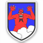 Sticker Jagdgeschwader 1 (JG 1) Oesau Stab I Groupe I (Recto)