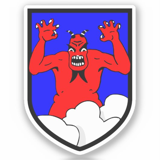 Sticker Jagdgeschwader 1 (JG 1) Oesau Stab I Groupe I (Recto)