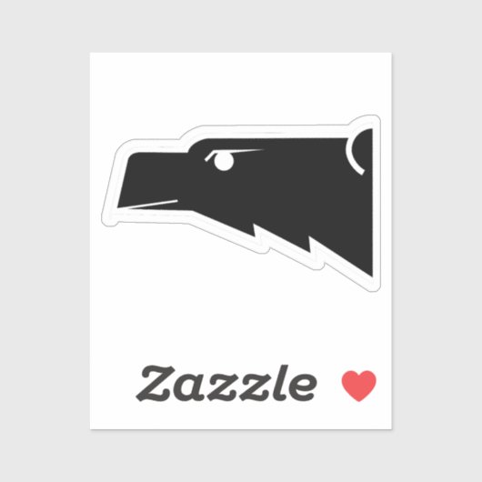 Sticker Jagdgeschwader 2 (I./JG 2) Richtofen Gruppe I (Feuille)