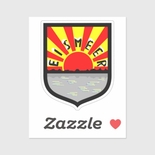 Sticker Jagdgeschwader 5 (JG 5) Gruppe I Emblem - Eismeer (Feuille)