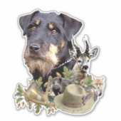 Sticker Jagdterrier (Devant)