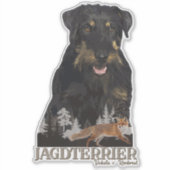 Sticker Jagdterrier Dakota c. Renbrad (Devant)