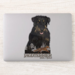 Sticker Jagdterrier Dakota c. Renbrad