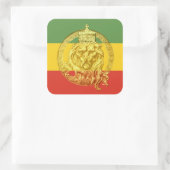 Sticker Jah Rastafari Lion de Juda (Sac)