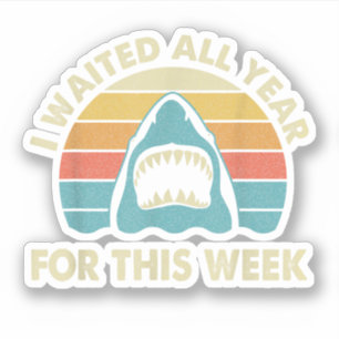 Sticker J'ai attendu toute l'année pour cette semaine Pass