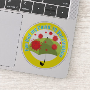 Sticker J'ai eu ma vaccination contre le Covid-19