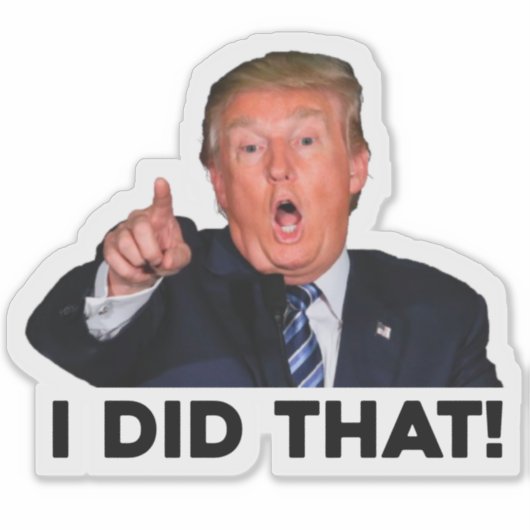 STICKER J'AI FAIT ÇA ! (Devant)