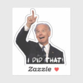 Sticker J'ai fait ça ! (Feuille)