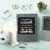 Sticker J'Ai Googlé Mon Symptôme, Il S'Avère Que J'Avais J (Couverture iPad)