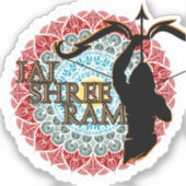 Sticker Jai Shree Ram (Recto)