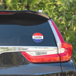 Sticker J'ai voté Modèle