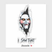 Sticker J'Ai Vu Ça (Feuille)