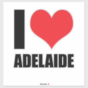 Sticker J'aime Adelaide