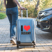 Sticker J'aime Albany (Valise Insitu)