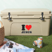 STICKER J'AIME JÉSUS (Glacière)