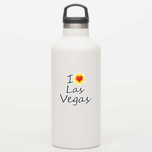 Sticker J'aime Las Vegas (Gourde)